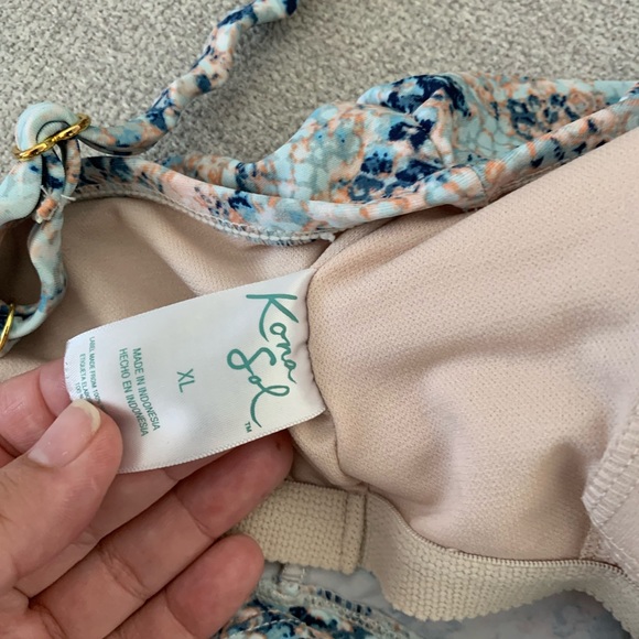 Kona Sol Bikini Top Sz XL - Picture 2 of 3